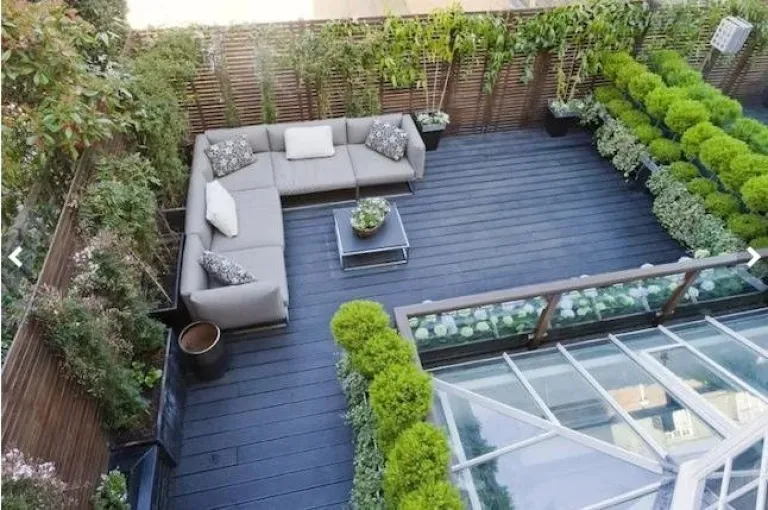 Rooftop Seating Area